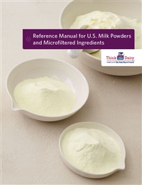 Reference manual for U.S. milk powder and microfiltered ingredients